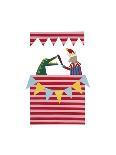 Punch and Judy, 2014-Isobel Barber-Framed Giclee Print