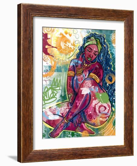 Isoke-Justin Copeland-Framed Art Print