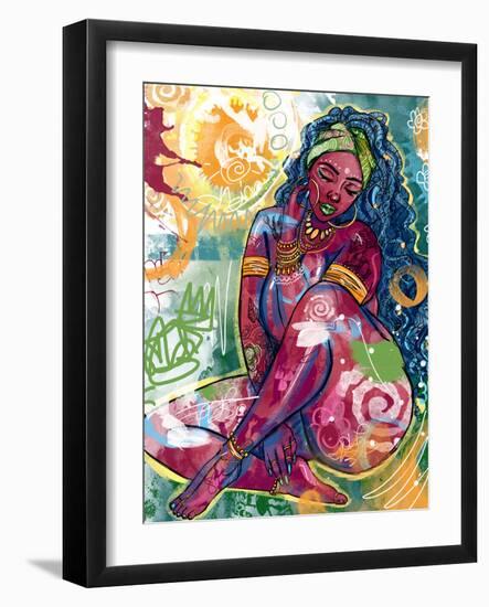 Isoke-Justin Copeland-Framed Art Print