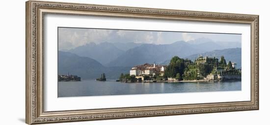 Isola Bella and Isola dei Pescatori, Borromean Islands, Lake Maggiore, Piedmont, Italian Lakes, Ita-James Emmerson-Framed Photographic Print