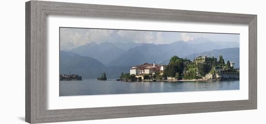 Isola Bella and Isola dei Pescatori, Borromean Islands, Lake Maggiore, Piedmont, Italian Lakes, Ita-James Emmerson-Framed Photographic Print