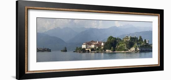 Isola Bella and Isola dei Pescatori, Borromean Islands, Lake Maggiore, Piedmont, Italian Lakes, Ita-James Emmerson-Framed Photographic Print