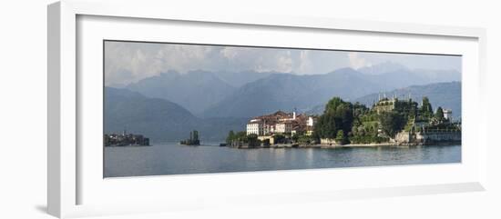 Isola Bella and Isola dei Pescatori, Borromean Islands, Lake Maggiore, Piedmont, Italian Lakes, Ita-James Emmerson-Framed Photographic Print