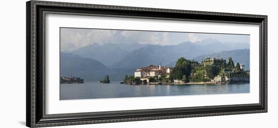 Isola Bella and Isola dei Pescatori, Borromean Islands, Lake Maggiore, Piedmont, Italian Lakes, Ita-James Emmerson-Framed Photographic Print