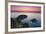 Isola Bella Beach and Isola Bella Island at Sunrise-Matthew Williams-Ellis-Framed Photographic Print