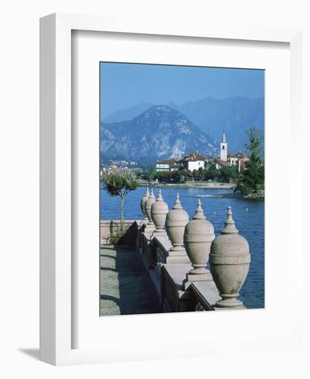 Isola Dei Pescatori, Lake Maggiore, Italy-Peter Thompson-Framed Photographic Print