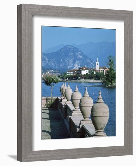 Isola Dei Pescatori, Lake Maggiore, Italy-Peter Thompson-Framed Photographic Print