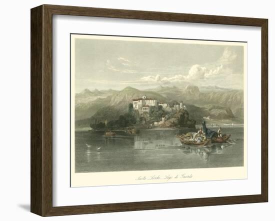 Isola Lecchi, Lago Di Guarda, Italy-W.L. Leitch-Framed Art Print