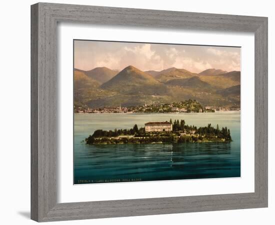 Isola Madre, Lake Maggiore, Italy, C.1890-C.1900-null-Framed Giclee Print