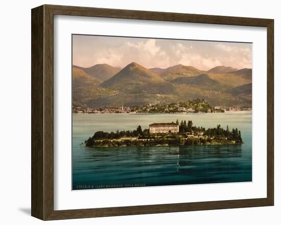 Isola Madre, Lake Maggiore, Italy, C.1890-C.1900-null-Framed Giclee Print