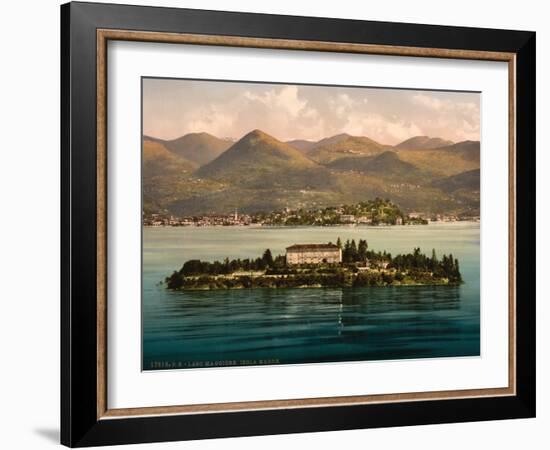 Isola Madre, Lake Maggiore, Italy, C.1890-C.1900-null-Framed Giclee Print