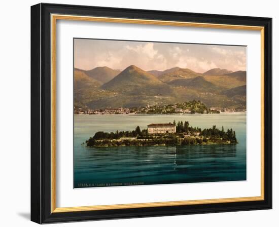 Isola Madre, Lake Maggiore, Italy, C.1890-C.1900-null-Framed Giclee Print