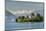 Isola Madre with Snowy Alps Behind, Lake Maggiore, Piedmont, Italy-Stefano Politi Markovina-Mounted Photographic Print