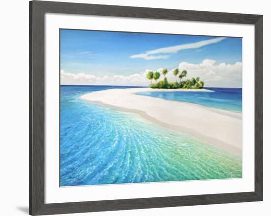 Isola tropicale-Adriano Galasso-Framed Art Print