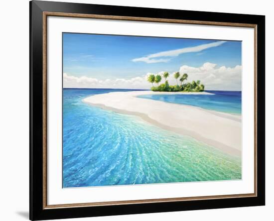 Isola tropicale-Adriano Galasso-Framed Art Print