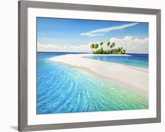 Isola tropicale-Adriano Galasso-Framed Art Print