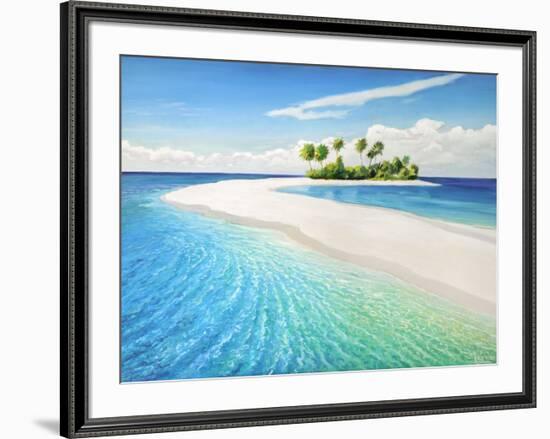 Isola tropicale-Adriano Galasso-Framed Art Print