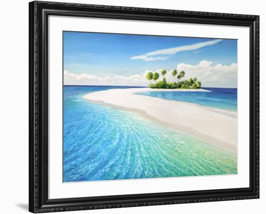 Isola tropicale-Adriano Galasso-Framed Art Print