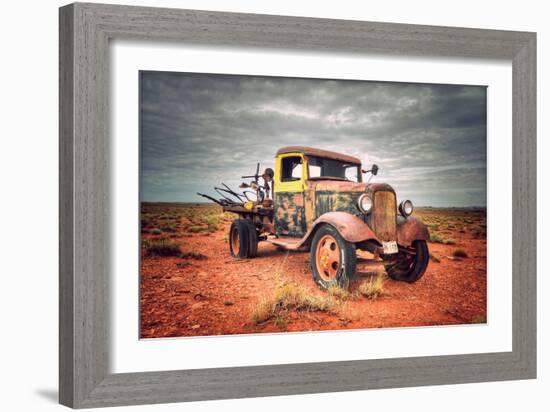 Isolated and Forgotten-Philippe Sainte-Laudy-Framed Photographic Print