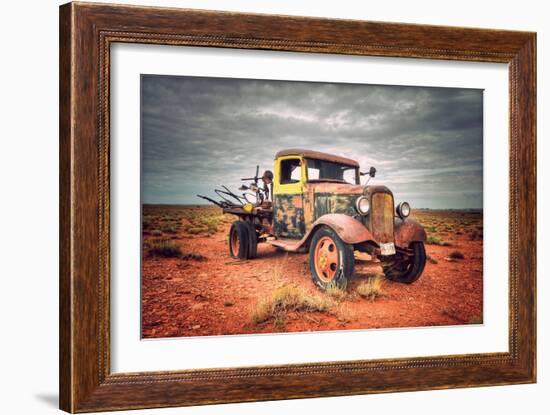 Isolated and Forgotten-Philippe Sainte-Laudy-Framed Photographic Print