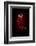 Isolated on Black Basketball Player in Action is Flying High-Eugene Onischenko-Framed Photographic Print