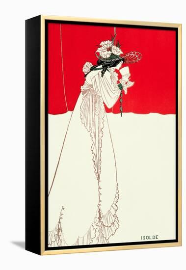 Isolde, 1895-Aubrey Beardsley-Framed Premier Image Canvas