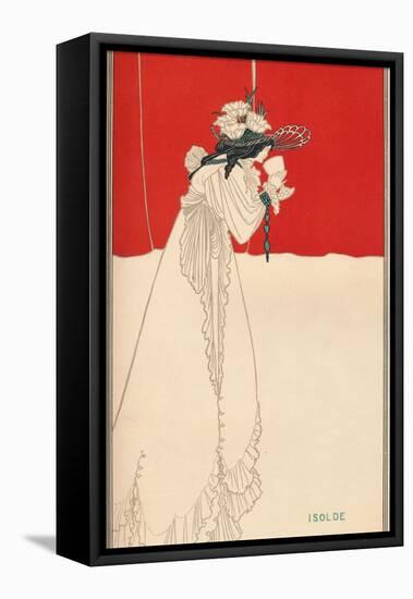 'Isolde', c1895, (1896)-Aubrey Beardsley-Framed Premier Image Canvas