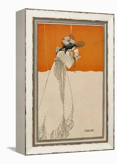 Isolde, Illustration from "The Studio," 1895-Aubrey Beardsley-Framed Premier Image Canvas