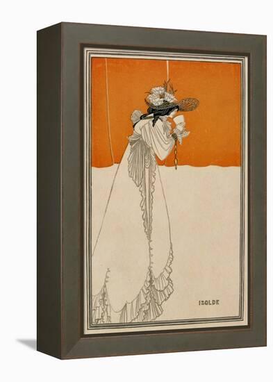 Isolde, Illustration from "The Studio," 1895-Aubrey Beardsley-Framed Premier Image Canvas