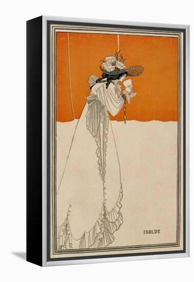 Isolde, Illustration from "The Studio," 1895-Aubrey Beardsley-Framed Premier Image Canvas