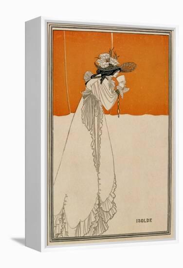 Isolde, Illustration from "The Studio," 1895-Aubrey Beardsley-Framed Premier Image Canvas