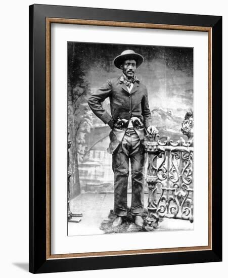 Isom Dart, C.1870-80-John I. Green-Framed Photographic Print