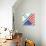 Israel And American Grunge Flag-TINTIN75-Framed Stretched Canvas displayed on a wall