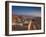 Israel, Dead Sea, Masada View of the Masada Plateau-Walter Bibikow-Framed Photographic Print