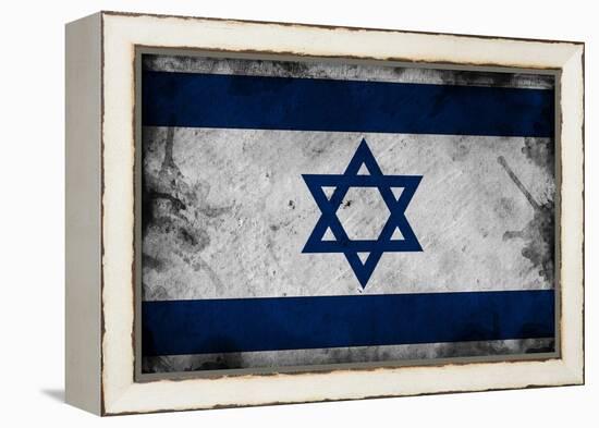 Israel Flag-igor stevanovic-Framed Stretched Canvas