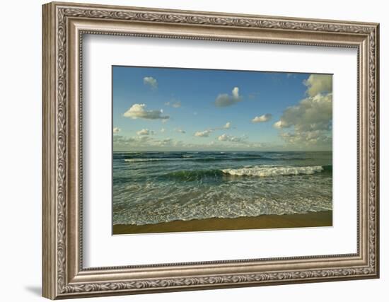 Israel, Haifa. Beaches and Mediterranean sea-Michele Molinari-Framed Photographic Print