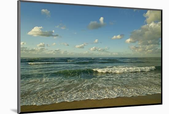 Israel, Haifa. Beaches and Mediterranean sea-Michele Molinari-Mounted Photographic Print