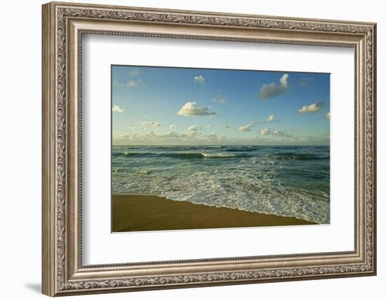 Israel, Haifa. Beaches and Mediterranean sea-Michele Molinari-Framed Photographic Print