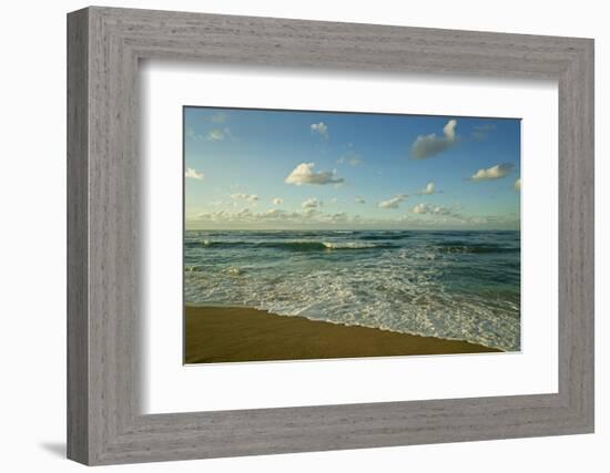 Israel, Haifa. Beaches and Mediterranean sea-Michele Molinari-Framed Photographic Print