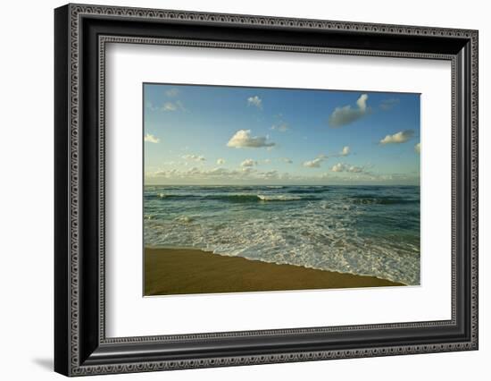 Israel, Haifa. Beaches and Mediterranean sea-Michele Molinari-Framed Photographic Print