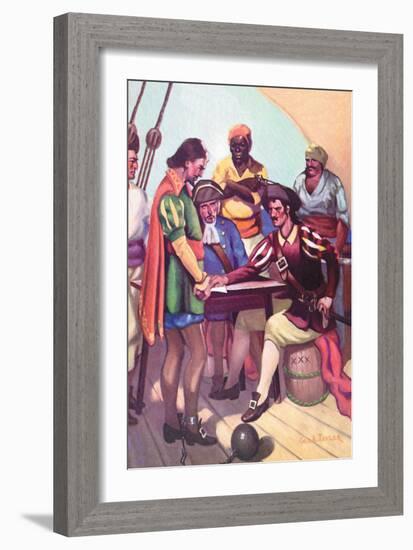 Israel Hands-George Taylor-Framed Art Print