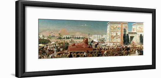Israel in Egypt, 1867-Edward John Poynter-Framed Giclee Print