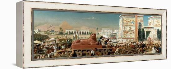 Israel in Egypt, 1867-Edward John Poynter-Framed Premier Image Canvas