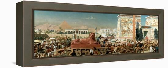 Israel in Egypt, 1867-Edward John Poynter-Framed Premier Image Canvas