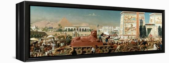 Israel in Egypt, 1867-Edward John Poynter-Framed Premier Image Canvas