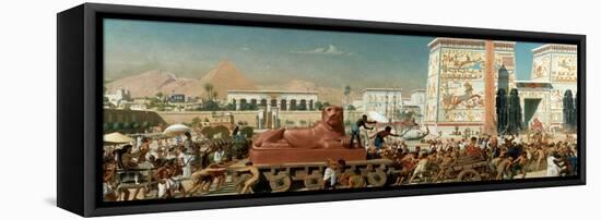 Israel in Egypt, 1867-Edward John Poynter-Framed Premier Image Canvas