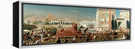 Israel in Egypt, 1867-Edward John Poynter-Framed Premier Image Canvas