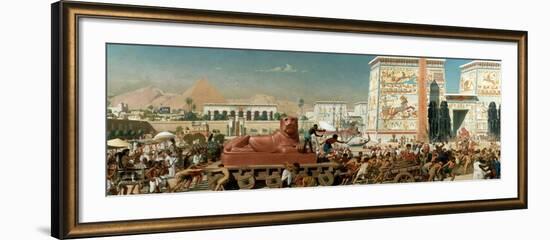 Israel in Egypt, 1867-Edward John Poynter-Framed Giclee Print