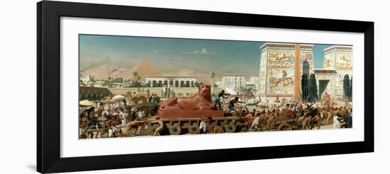 Israel in Egypt, 1867-Edward John Poynter-Framed Giclee Print