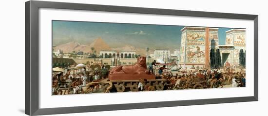 Israel in Egypt, 1867-Edward John Poynter-Framed Giclee Print